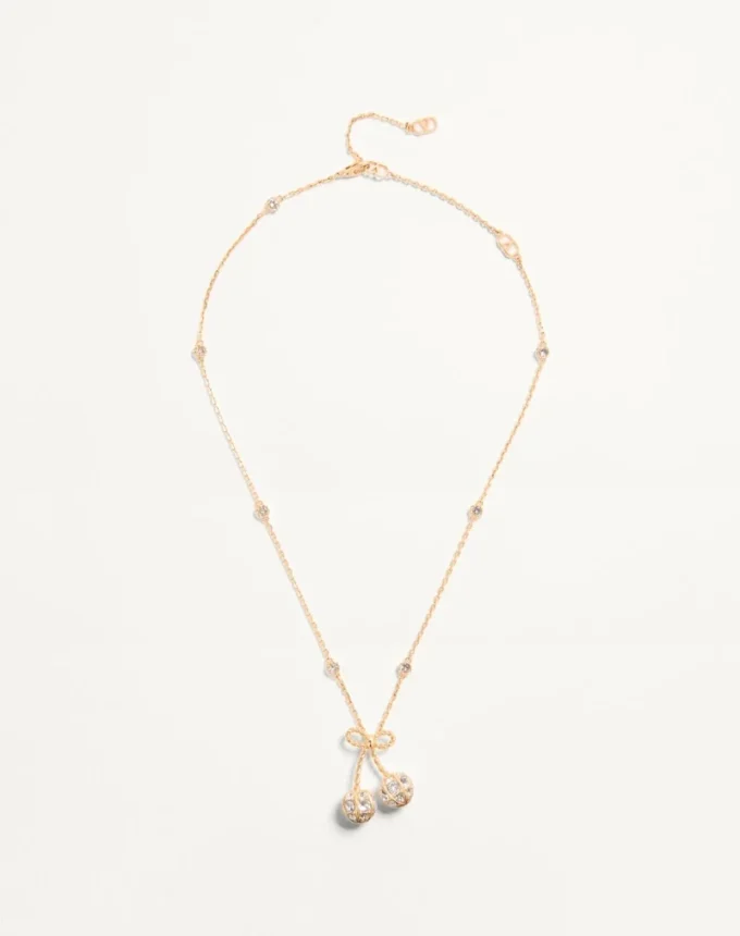 Collier Cherryfic en métal et cristaux Swarovski® Collier Cherryfic en métal et cristaux Swarovski®