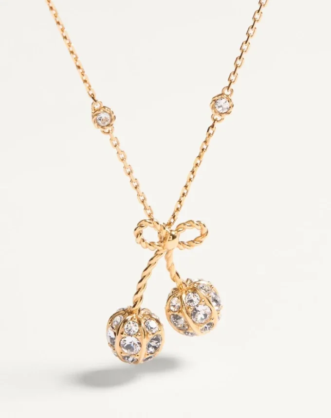 Collier Cherryfic en métal et cristaux Swarovski® Collier Cherryfic en métal et cristaux Swarovski®
