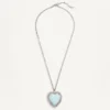 Collier Coeur Hyperbole en métal, résine et cristaux Swarovski® Collier Coeur Hyperbole en métal, résine et cristaux Swarovski®