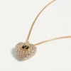 Collier Coeur Royal en métal, émail et cristaux Swarovski® Collier Coeur Royal en métal, émail et cristaux Swarovski®