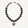 Collier Coeur Royal en métal, résine, émail et cristaux Swarovski® Collier Coeur Royal en métal, résine, émail et cristaux Swarovski®