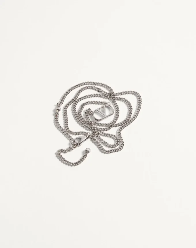 Collier en métal Valentino Garavani Vlogo Signature Collier en métal Valentino Garavani Vlogo Signature