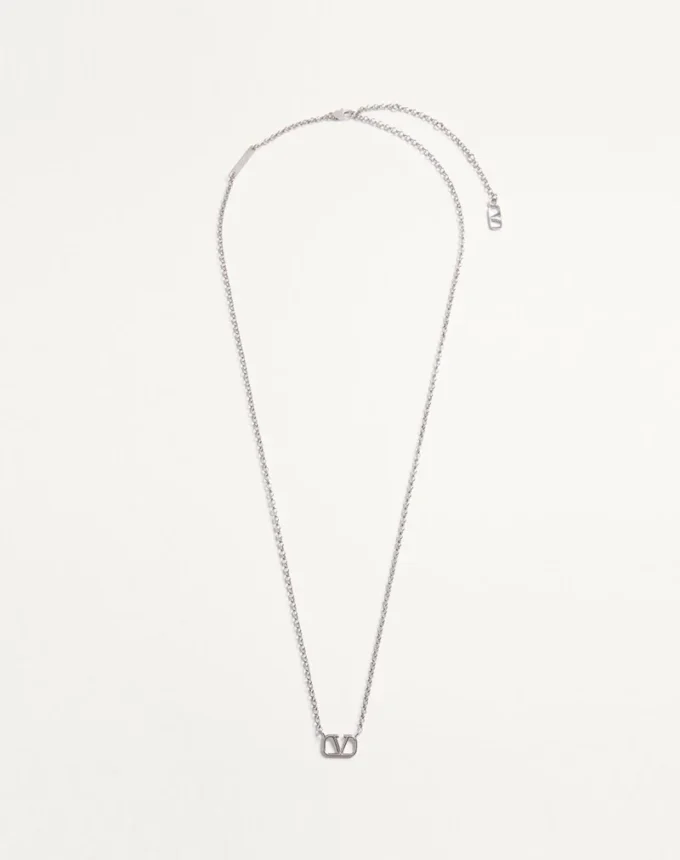 Collier en métal Vlogo Signature