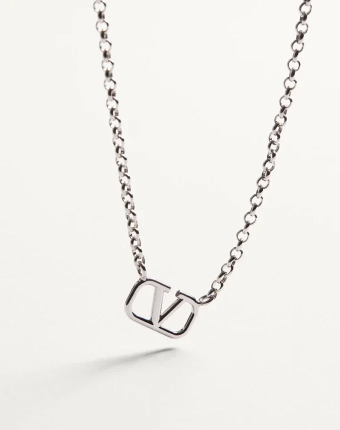 Collier en métal Vlogo Signature