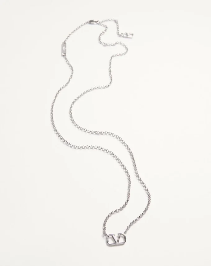 Collier en métal Vlogo Signature