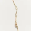 Collier ovale en métal