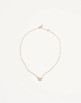 Collier Ovalette en métal et cristaux Swarovski®