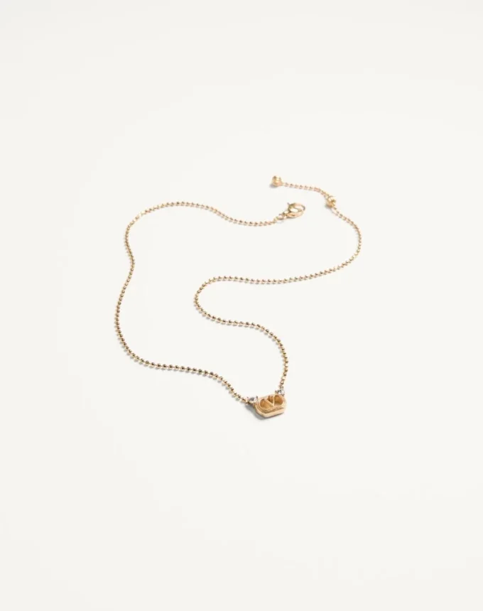 Collier Ovalette en métal et cristaux Swarovski®
