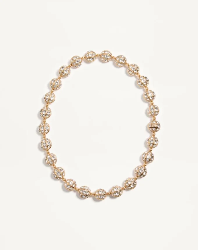 Collier Poétiques Des Gouttes en métal et cristal Swarovski® Collier Poétiques Des Gouttes en métal et cristal Swarovski®