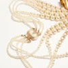 Collier Trop Chou en métal, émail, perles et cristaux Collier Trop Chou en métal, émail, perles et cristaux