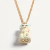 Collier Le Chat De La Maison en métal, nylon et cristaux Swarovski® Collier Le Chat De La Maison en métal, nylon et cristaux Swarovski®