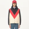 Coupe-vent à capuche en nylon avec patch VLogo Coupe-vent à capuche en nylon avec patch VLogo