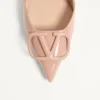 Escarpins à bride arrière en cuir verni Vlogo Signature 40 mm / 1,6 pouces Escarpins à bride arrière en cuir verni Vlogo Signature 40 mm / 1,6 pouces