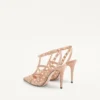 Escarpins à lacets Rockstud avec brides 100 mm
