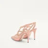 Escarpins à lacets Rockstud avec brides 100 mm