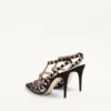 Escarpins à lacets Rockstud avec brides 100 mm