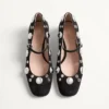 Escarpins Mary Jane Nellcôte en cuir croûte 30 mm Escarpins Mary Jane Nellcôte en cuir croûte 30 mm