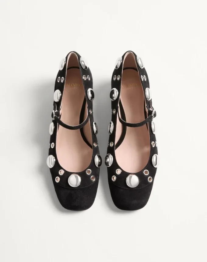 Escarpins Mary Jane Nellcôte en cuir croûte 30 mm Escarpins Mary Jane Nellcôte en cuir croûte 30 mm