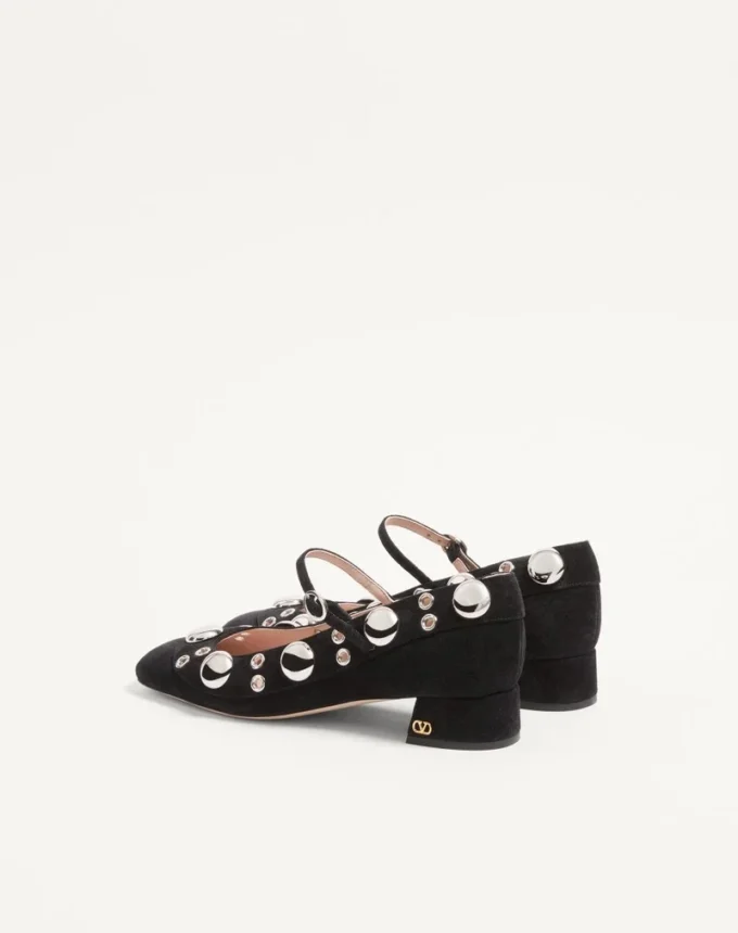 Escarpins Mary Jane Nellcôte en cuir croûte 30 mm Escarpins Mary Jane Nellcôte en cuir croûte 30 mm