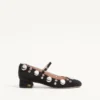 Escarpins Mary Jane Nellcôte en cuir croûte 30 mm Escarpins Mary Jane Nellcôte en cuir croûte 30 mm