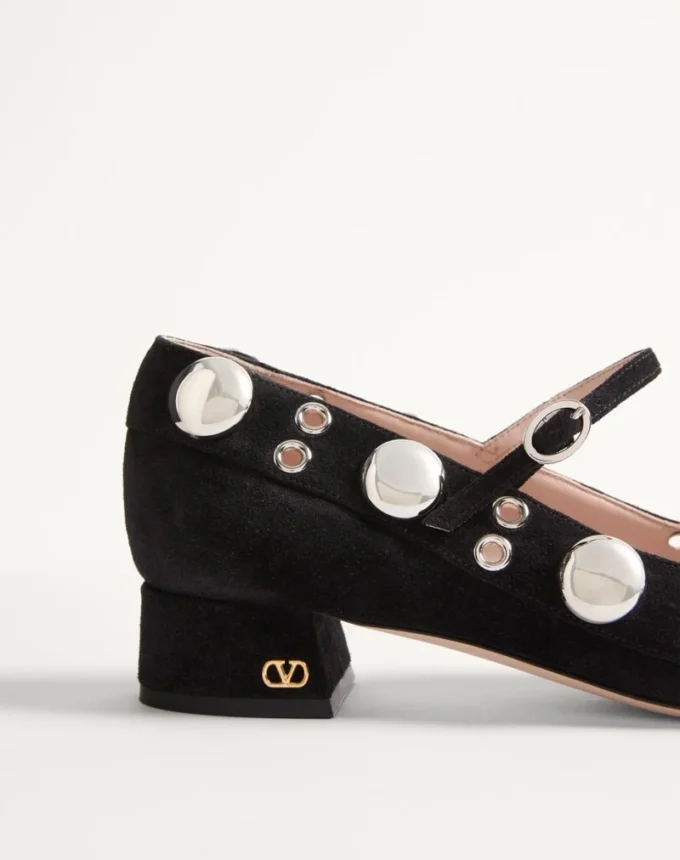 Escarpins Mary Jane Nellcôte en cuir croûte 30 mm Escarpins Mary Jane Nellcôte en cuir croûte 30 mm