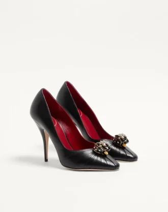 Escarpins Panthea en cuir de chèvre 105 mm Escarpins Panthea en cuir de chèvre 105 mm