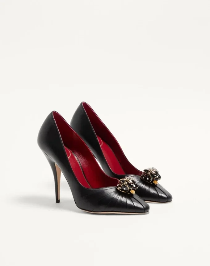 Escarpins Panthea en cuir de chèvre 105 mm Escarpins Panthea en cuir de chèvre 105 mm