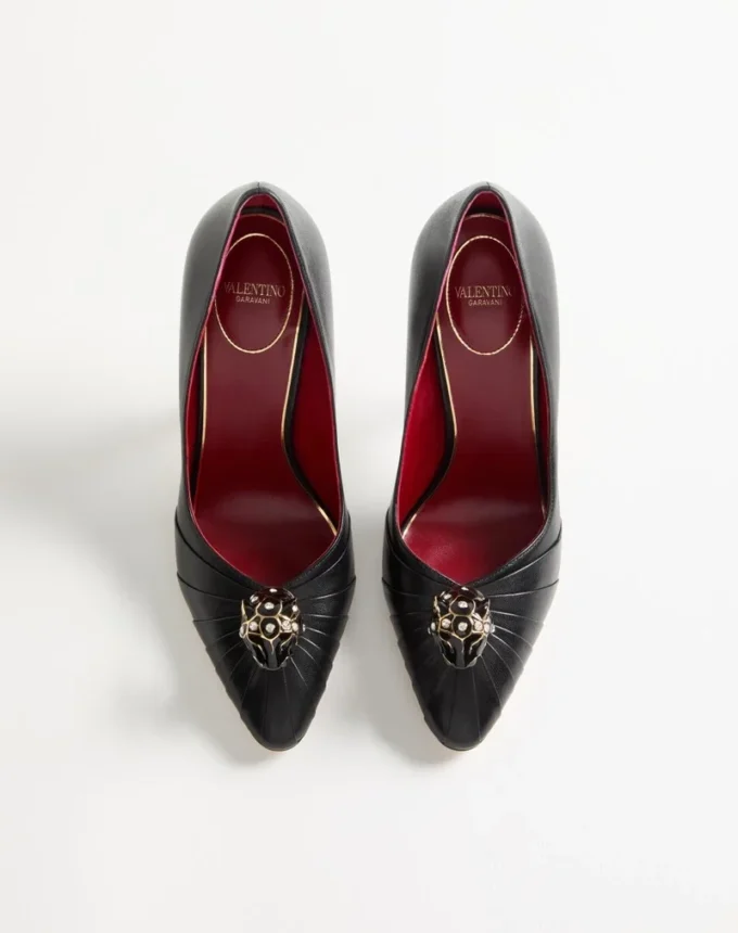 Escarpins Panthea en cuir de chèvre 105 mm Escarpins Panthea en cuir de chèvre 105 mm