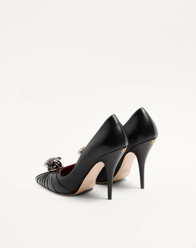 Escarpins Panthea en cuir de chèvre 105 mm Escarpins Panthea en cuir de chèvre 105 mm