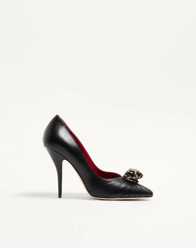 Escarpins Panthea en cuir de chèvre 105 mm Escarpins Panthea en cuir de chèvre 105 mm