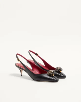 Escarpins Panthea en cuir de chèvre 55 mm Escarpins Panthea en cuir de chèvre 55 mm