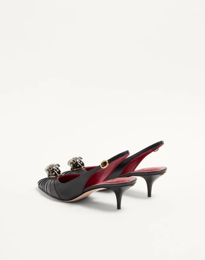 Escarpins Panthea en cuir de chèvre 55 mm Escarpins Panthea en cuir de chèvre 55 mm