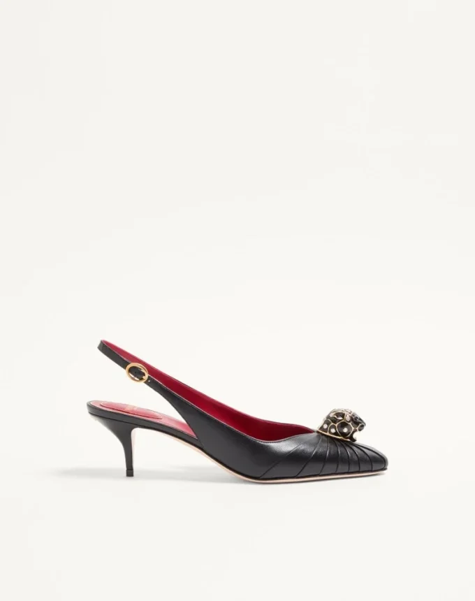 Escarpins Panthea en cuir de chèvre 55 mm Escarpins Panthea en cuir de chèvre 55 mm
