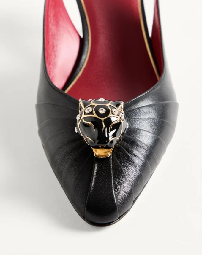 Escarpins Panthea en cuir de chèvre 55 mm Escarpins Panthea en cuir de chèvre 55 mm