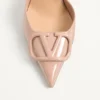 Escarpins Vlogo Signature D’Orsay en cuir verni 100 mm Escarpins Vlogo Signature D’Orsay en cuir verni 100 mm