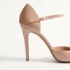 Escarpins Vlogo Signature D’Orsay en cuir verni 100 mm Escarpins Vlogo Signature D’Orsay en cuir verni 100 mm