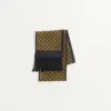 Foulard bandeau en soie Chamber avec franges
