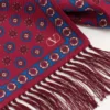 Foulard bandeau en soie Chamber avec franges