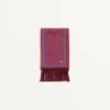 Foulard bandeau en soie Chamber avec franges