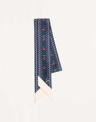 Foulard bandeau en soie Cherryfic Foulard bandeau en soie Cherryfic