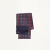 Foulard bandeau en soie Opticool avec franges