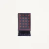 Foulard bandeau en soie Opticool avec franges