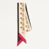 Foulard bandeau en soie Petit Charles