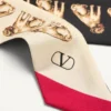 Foulard bandeau en soie Petit Charles