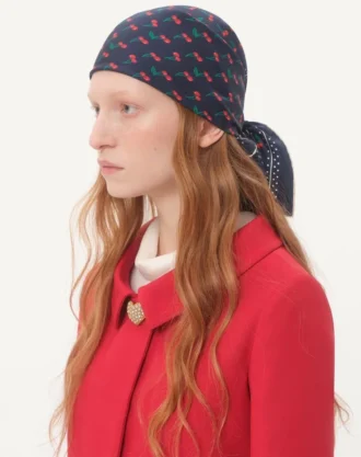 Foulard en soie Cherryfic Foulard en soie Cherryfic