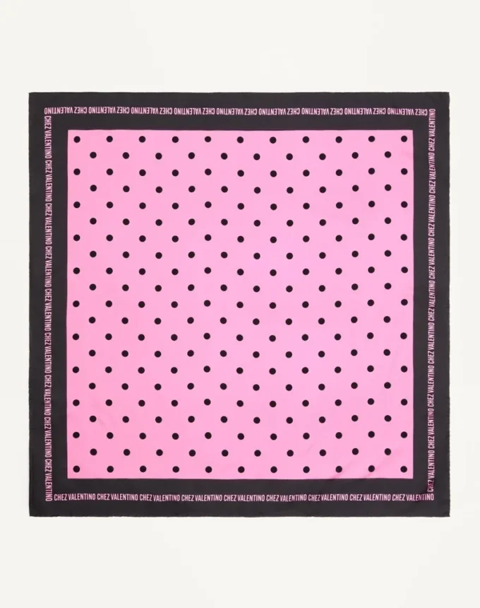Foulard en soie Chez Valentino