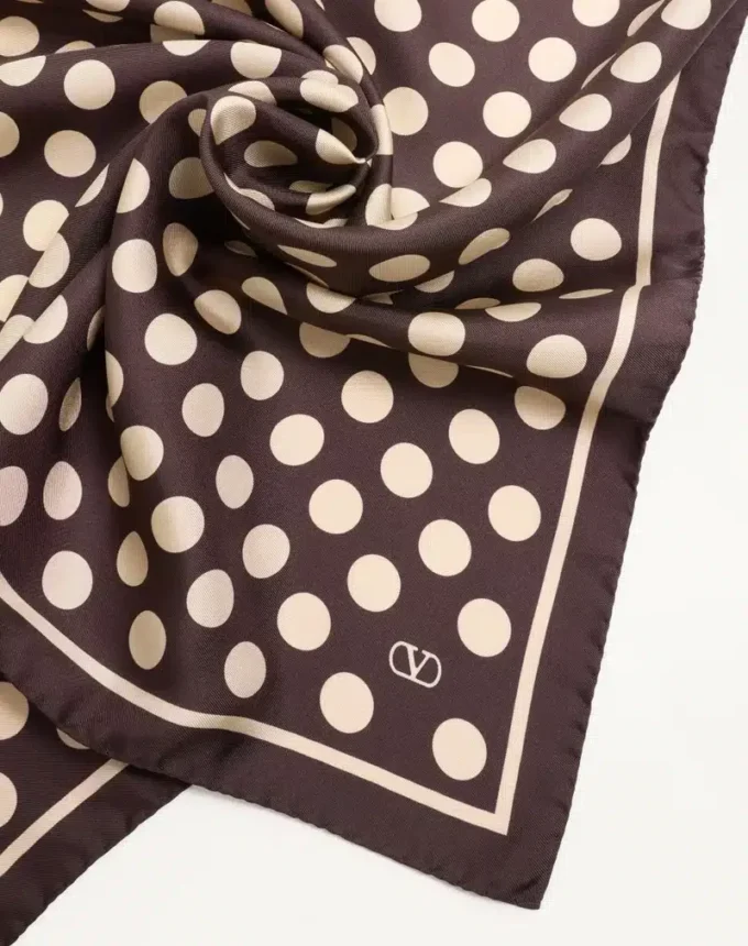 Foulard en soie Opticool