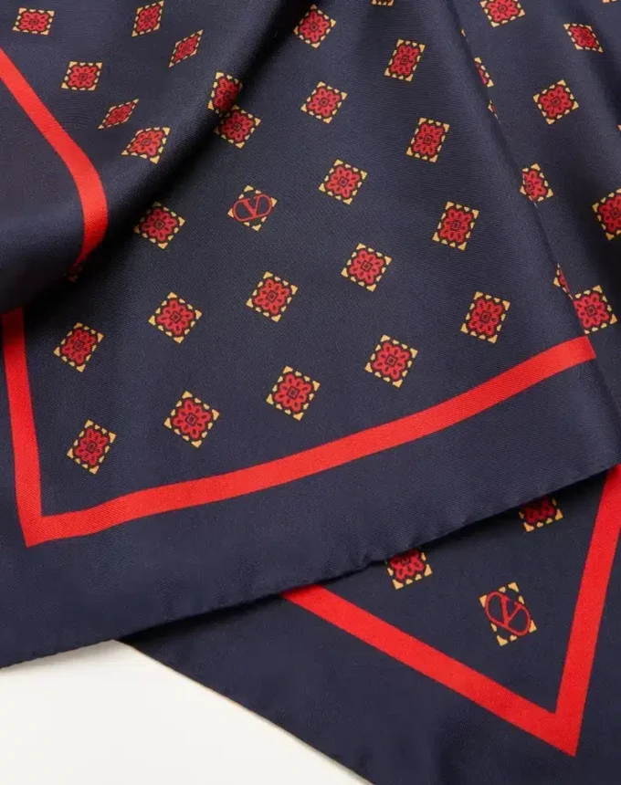Foulard en soie Opticool