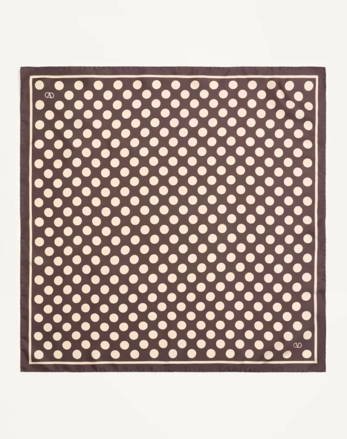 Foulard en soie Opticool