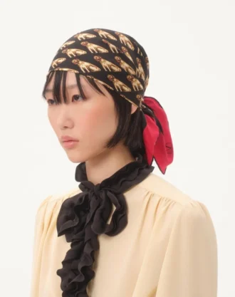 Foulard en soie Petit Charles